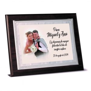 Placa Homenaje COLOR "Puntos"